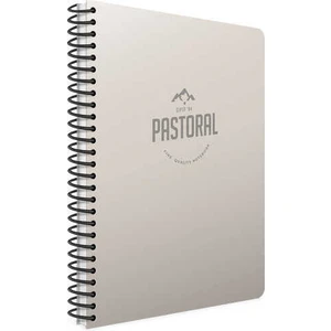 Pastoral Spiralli Pp. Kapak Defter A4 72 Yaprak Kareli Pastel Mor