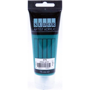 Akrilik Boya Tüp 75 ml 675 Phtalo Yeşil