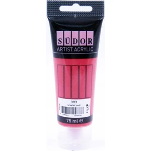 Akrilik Boya Tüp 75 ml 303 Scarlet Kırmızı