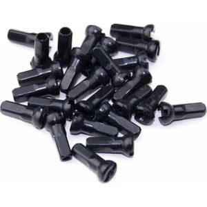 12MM Çelik Jant Teli Başlığı Siyah Siyah-Std