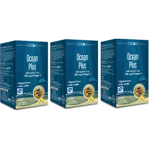 Plus Omega 3 1200 Mg 30 Kapsül Balık Yağı X3 Adet