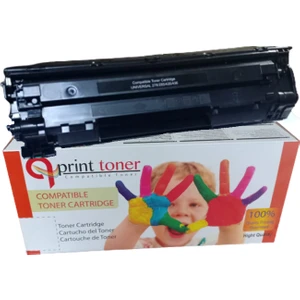 QPRİNT TONER Hp CF283A CRG737A MUADİL TONER M201 M225 LBP151 MF217 MF22, MF222 MF236 M237 MF244 M247 MF249