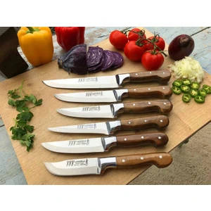 Lazoğlu Sürmene 6 Lı Mutfak Bıçak Seti