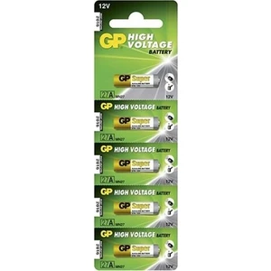 Gp 27A-2C5 12V Alkalin Pil 5 Li