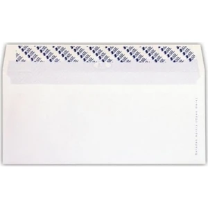 Silikon Diplomat Zarf Fatura Zarfı Yapışkan 10,5 x 24 cm