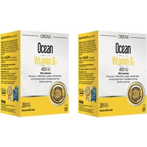 Ocean D3 Vitamini 400 Uı Sprey 20 ml X2 Adet