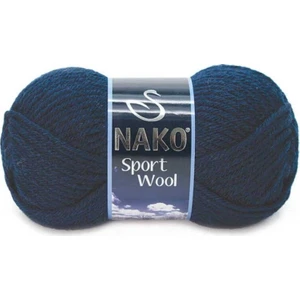Sport Wool El Örgü Ipi 100 gr Lacivert 3088