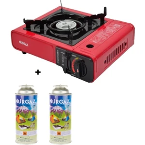 Portatif Ocak + 2 Kartuş