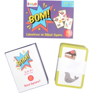 Eolo +4 Yaş Bom! Eşleştirme ve Dikkat Oyunu (Eolo)