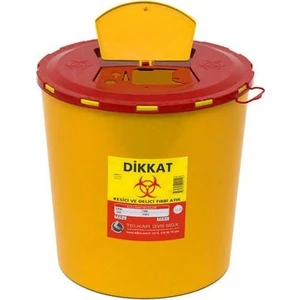 Tıbbi Atık Kovası 10 Lt - 3 Adet