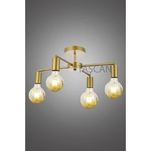 Taşcan Aydınlatma Retro Akrep Modern 4 Lü Eskitme Plafonyer Avize
