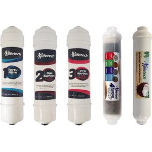 Lifetech 8 Aşama Inline Quick Filtre Seti (Kapalı Kasa Model)