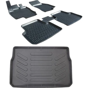 Vw Passat B8 Paspas + Bagaj Havuzu 2015+ Sonrası Siyah