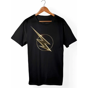Alfa Tshirt The Flash Çocuk Siyah Tişört