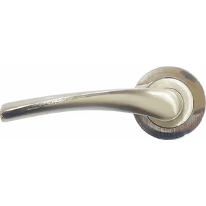 Nsp Çelik Kapı Kolu Sol Basar Nikel Saten