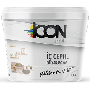 Silikonlu Mat Iç Cephe Boyası 2,5 lt.