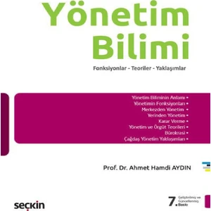 Yönetim Bilimi-Ahmet Hamdi Aydın