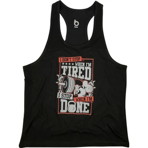 Fitness Gym Tank Top Sporcu Atleti Siyah Renk Yüksek Pamuklu Yumuşak Kumaş