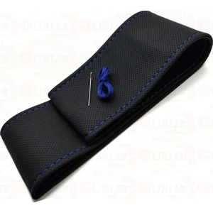 Gürler Oto Aksesuar Dikmeli Deri Direksiyon Kılı Noktalı(Delik) Standart