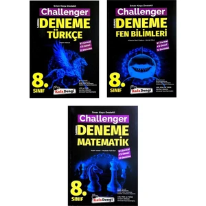 Kafa Dengi Yayınları 8.Sınıf Challenger 3'lü Deneme Set