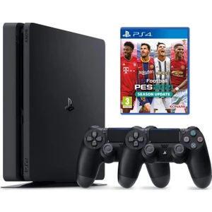 Ps4 Slim 1tb Konsol  + 2. Ps4 Kol + Ps4 Pes 2021 Teşhir