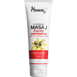 Homm Bitkisel Homm Lıfe At Kestaneli Masaj Kremi 125 ml