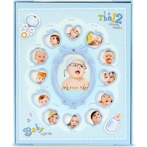 Birlik Fotoğrafçılık Mavi Bebek Albümü 12 Aylık 6013M