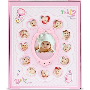Birlik Fotoğrafçılık Pembe Bebek Albümü 12 Aylık 6013P