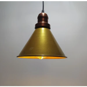 Retro Vintage Rustik Bronz Tekli Sarkıt Avize Mylights Retro Rustik Vintage Metal Sarkıt