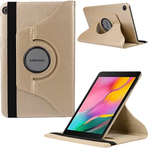 Smart Tech Samsung Galaxy Tab T290 Için 8" Dönerli Tablet Kılıfı Gold
