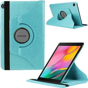 Smart Tech Samsung Galaxy Tab T290 Için 8" Dönerli Tablet Kılıfı Mavi
