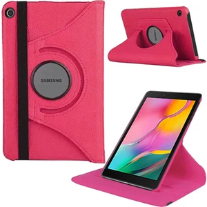 Smart Tech Samsung Galaxy Tab T290 Için 8" Dönerli Tablet Kılıfı Pembe