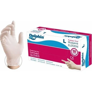 Beyaz Eldiven Pudrasız L 100'LÜ Paket
