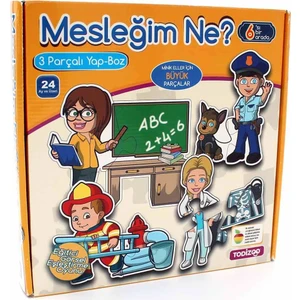 Mesleğim Ne? Yapboz 18 Parça