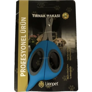 Lion Pet Kedi Köpek Tırnak Makası Çelik Uçlu Orta Boy