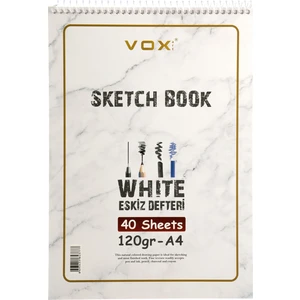 Vox Art 120 gr Eskiz Çizim Defteri A 4 40 Yaprak