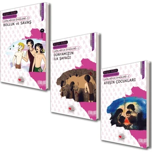 Can Çocuk Yayınları Çatalhöyük Öyküleri Seti 3 Kitap  Bilgin Adalı