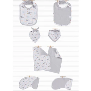 Tinylamb Unicorn Fish Müslin Beslenme Seti - 8 Parça