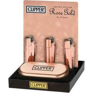 Clipper Rose Gold Metal Çakmak 1 Adet