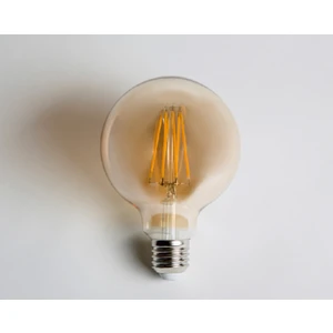 10 Adet Ct 4286 Cata 6W G95 Glop Rustik LED 2700K Amber E27 Duy