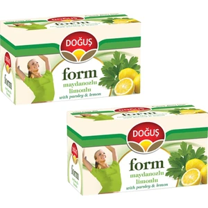 Form Maydanozlu Limonlu Bitki Çayı 20'li x 2 Adet