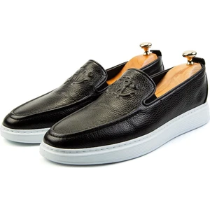 Stamped Flotter Hakiki Deri Erkek Ayakkabı