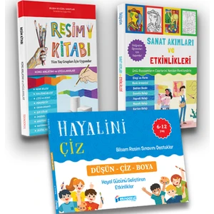 Bilsem Resim Sınavı Hazırlık 3'lü Resim Kitap Seti