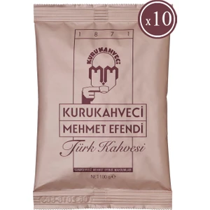 Mehmet Efendi Türk Kahvesi 100 gr x 10