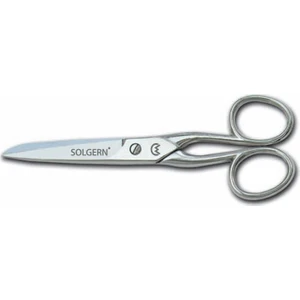 232-6 Iplik ve Kumaş Temizleme Makası No: 6quot / 15,24 cm - Nikel Kaplama