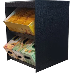 Aspos Display Poşet Çay Standı 2 Raflı