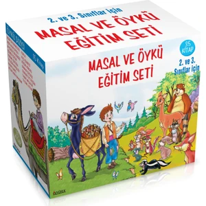 Masal Ve Öykü Eğitim Seti (35 Kitap) İlkokul 2. Ve 3.Sınıflar için - Mustafa Salman