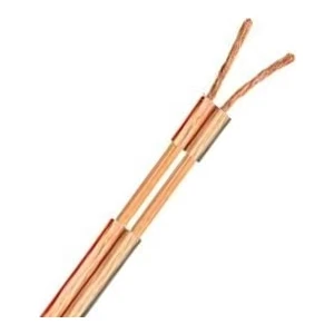 Elektrik Kablosu Hoparlör Kablosu 2 x 1,5 mm Şeffaf 100 Metre Bakır Kordon Kablosu Fully 1701
