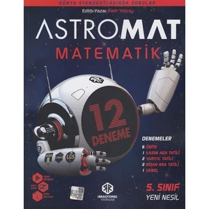 İrrasyonel Yayınları İrrasyonel 5. Sınıf Matematik Astromat 12'li Yeni Nesil Deneme
