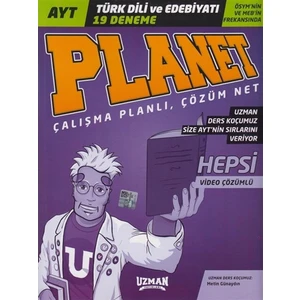 Uzman Yayınları AYT Türk Dili ve Edebiyatı Planet 19 Deneme